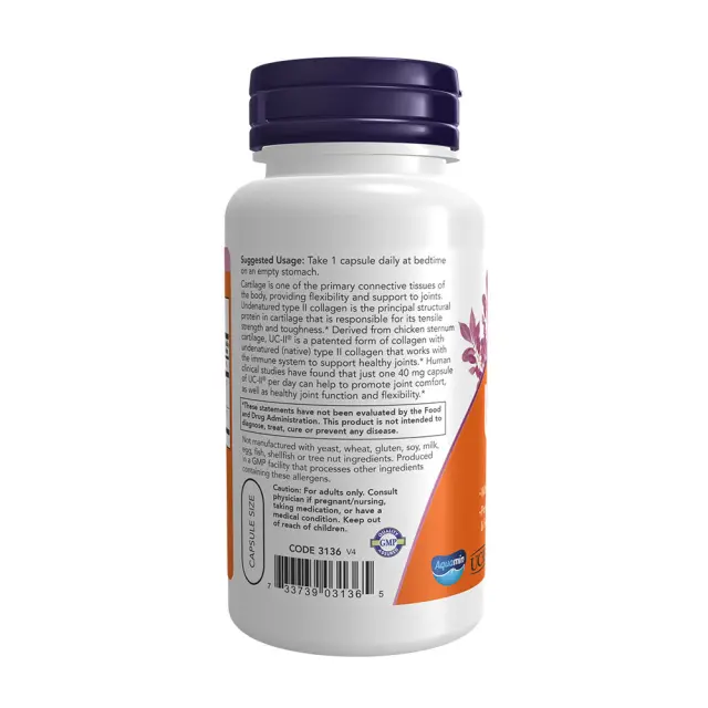 Now Foods UC-II® Type II Collagen 3