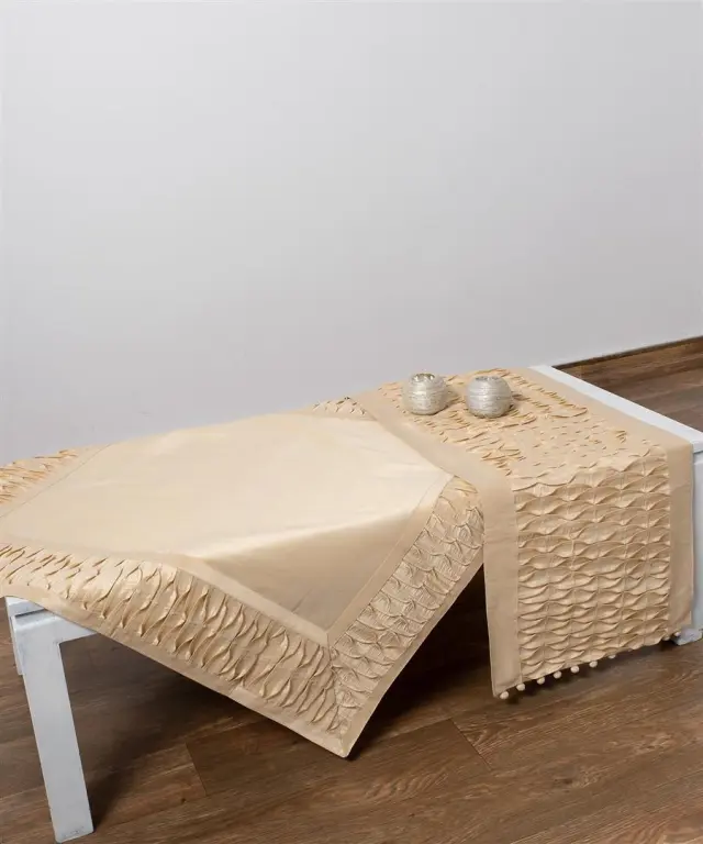 Καρέ (85cm X 85cm) 8373 ivory - -