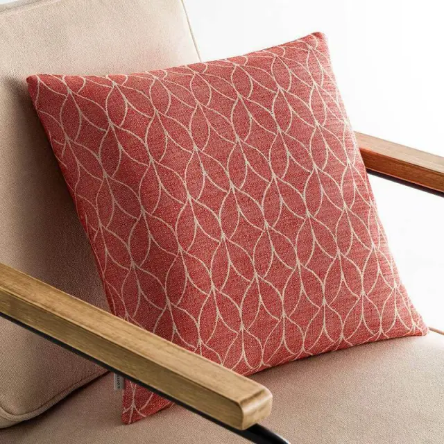 Μαξιλαροθήκη 50X50 GOFIS HOME LUMIEN Κόκκινη 517/02