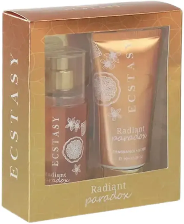 Ecstasy Σετ Δώρου Περιποίησης Radiant Paradox Gift Set: Body Cream 90ml + Body Mist 90ml