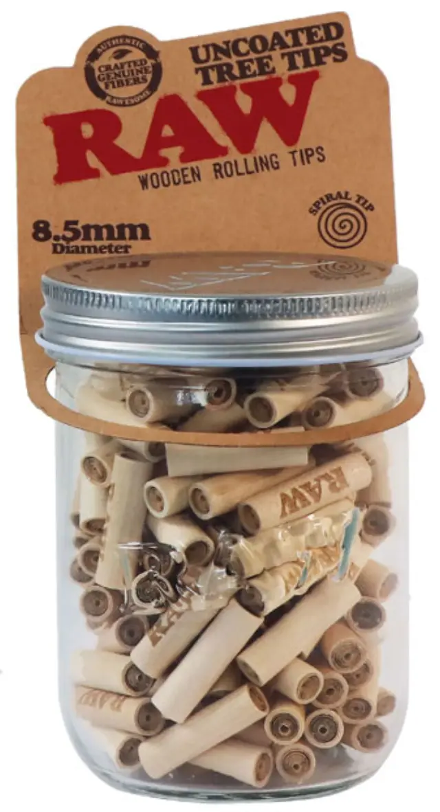 RAW Ξύλινη Τζιβάνα Ακατέργαστη Uncoated Tree Tips - 85mm