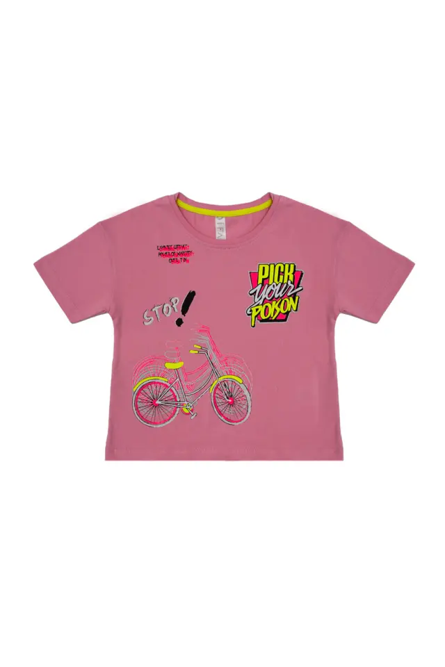 T-Shirt Kid Pick Your Poison Ροζ