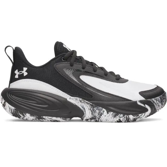 Under Armour Boy's Lockdown 8 (GS) Άσπρο - Μαύρο 6009398-001 (Under Armour)