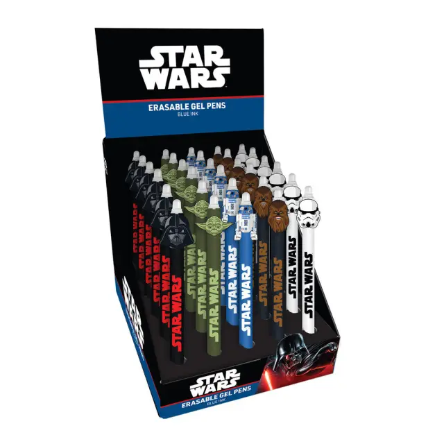 Στυλό που σβήνει STAR WARS Head Topper Erasable Gel Pen SR2404718 (1 τεμ τυχαίο σχέδιο)