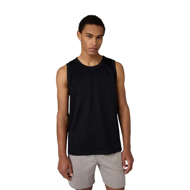 Champion Men's Athletic Fit Small Chest Logo Mesh Tank Μαύρο 222174-KK001 (Champion)