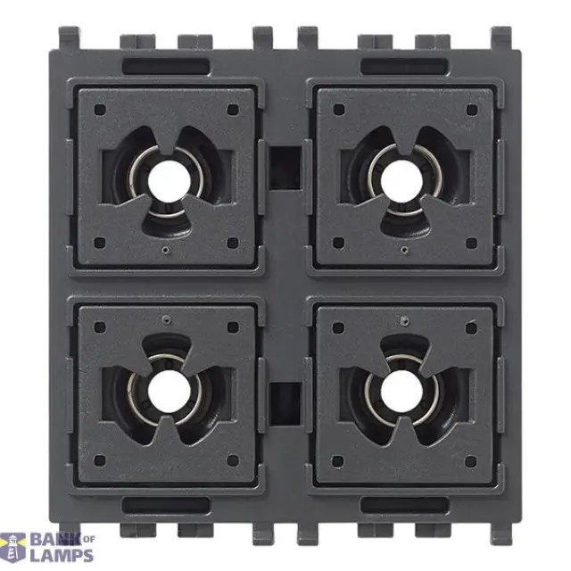 Flat/Tondo 1P NO 24V 4-button device 2M