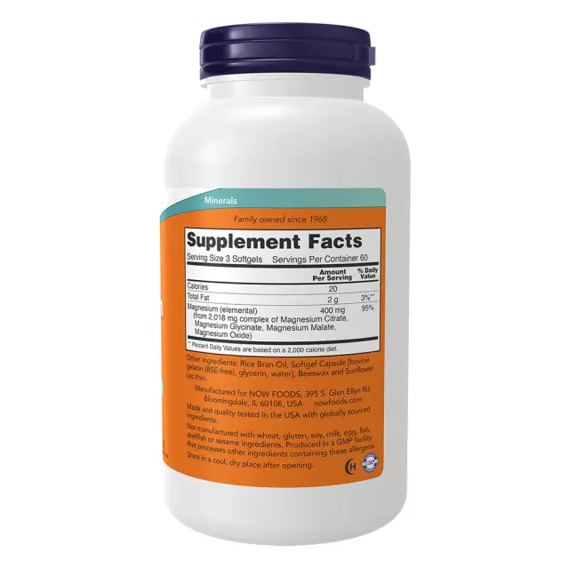 Now Foods Magnesium Citrate 134mg 2