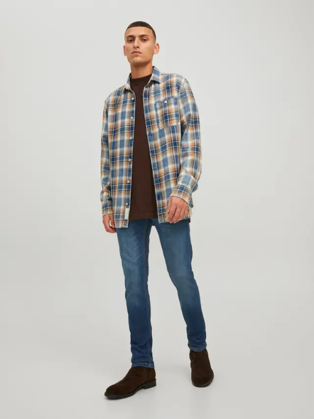 JJIGLENN JJORIGINAL AM 819 NOOS PIW Blue Denim - 31 , 34 2