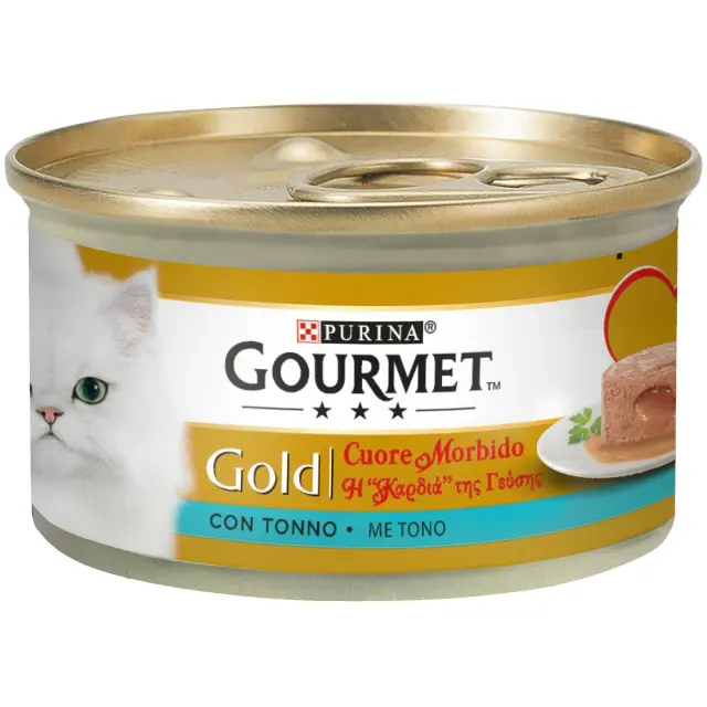 Gourmet Gold "Καρδιά της Γεύσης" Τόνος 85gr