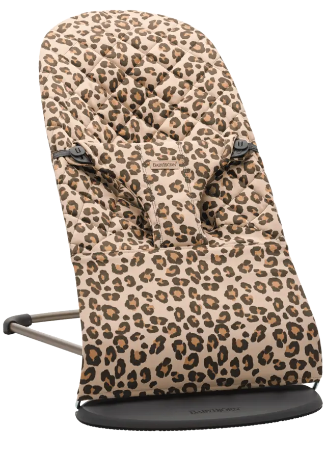 BabyBjorn Ρηλάξ Balance Bliss Cotton Beige Leopard 7317680060754