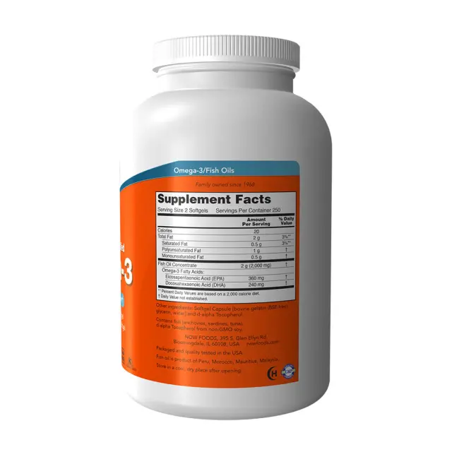 Now Foods Omega-3, Molecularly Distilled 2