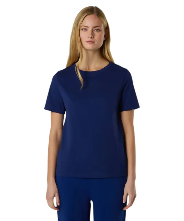 North Sails- Γυναικεία Κοντομάνικη Μπλούζα T-Shirt tonal logo 093524-000-0805 Μπλε 2