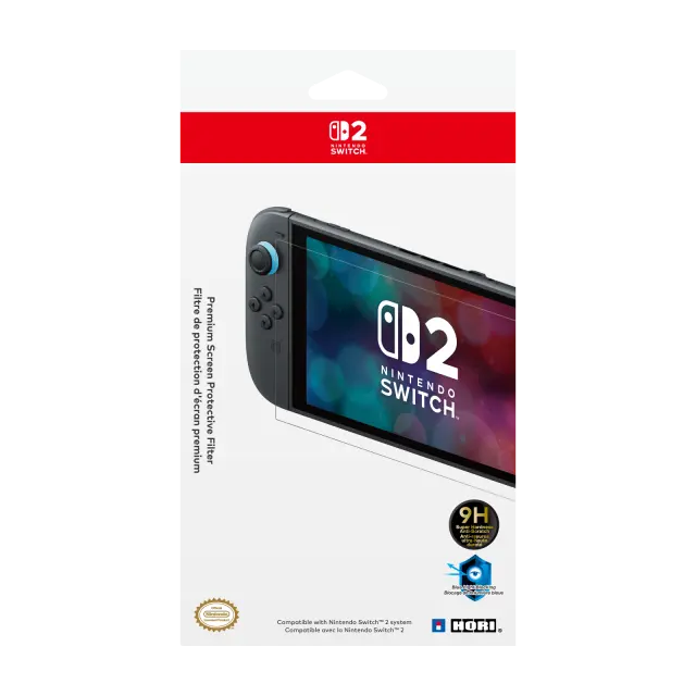 HORI - Premium Screen Protective Filter for Nintendo Switch 2 - Transparent - Nintendo Switch 2