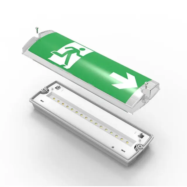Εφεδρικός Φωτισμός Ασφαλείας LED 300lm IP66 Self Test Άσπρο 2