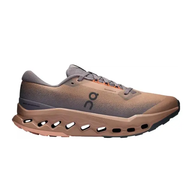 On Men's Cloudsurfer Trail 2 Waterproof Καφέ 3MF30245326 (On)