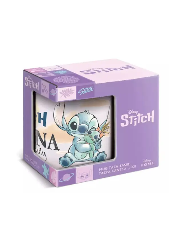 Stor Stitch + Angel Ohana Ceramic Mug 11oz 2