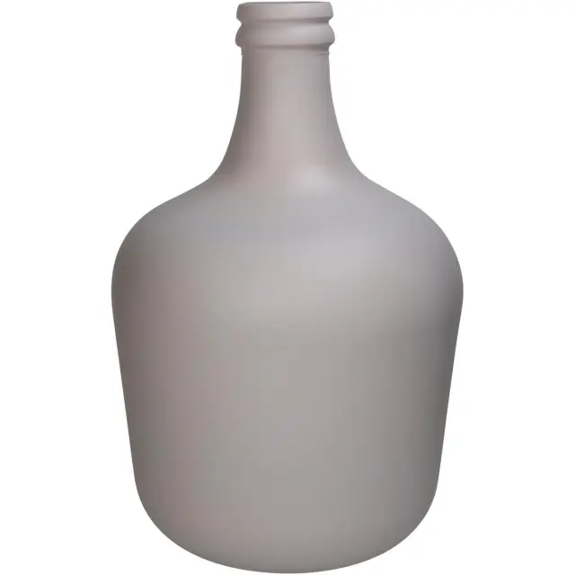 Βάζο Ιβουάρ Ανακυκλωμένο Γυαλί 27x27x42cm 3
