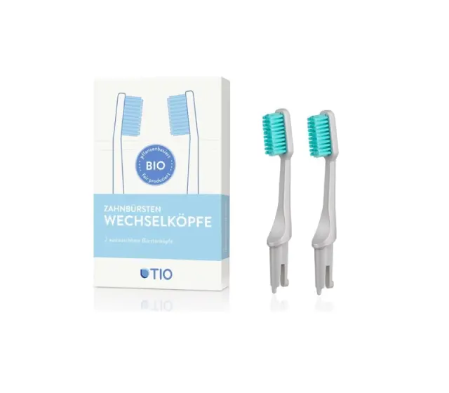 ΑΝΤΑΛΛΑΚΤΙΚΑ ΟΔΟΝΤΟΒΟΥΡΤΣΑΣ ΓΚΡΙ SOFT (PEBBLE GREY SOFT) X2 – TIO CARE