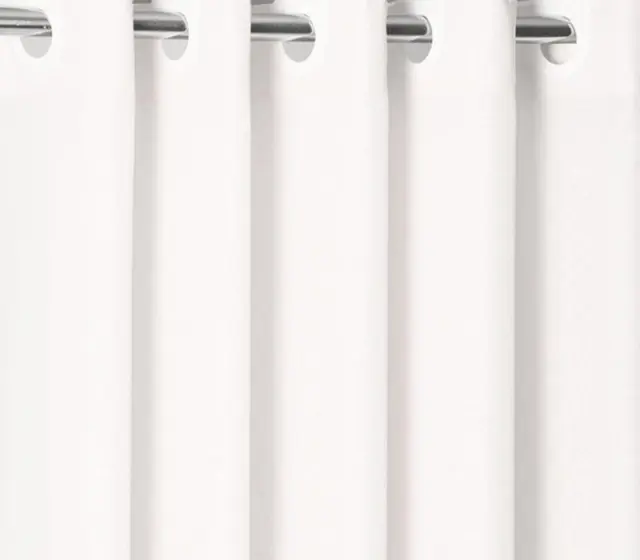 Κουρτίνα Μπάνιου 180x200 Shower Bath Collection Nef-Nef Homeware WHITE 2
