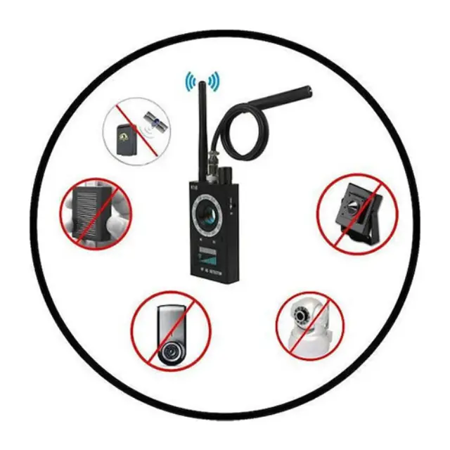 Ανιχνευτής Καμερών, Κοριών & GPS Tracker K18 1-8000MHz LS104957 2