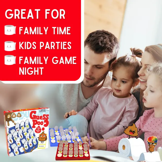 Boxer Gifts Επιτραπέζιο Παιχνίδι / Board Game: Guess Poo? 2