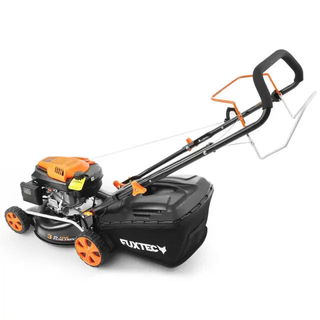 Βενζινοκίνητη Χλοοκοπτική Μηχανή Fuxtec Fx-rm4346 146cc, 42cm, Με Κίνηση, 3 Σε 1 3