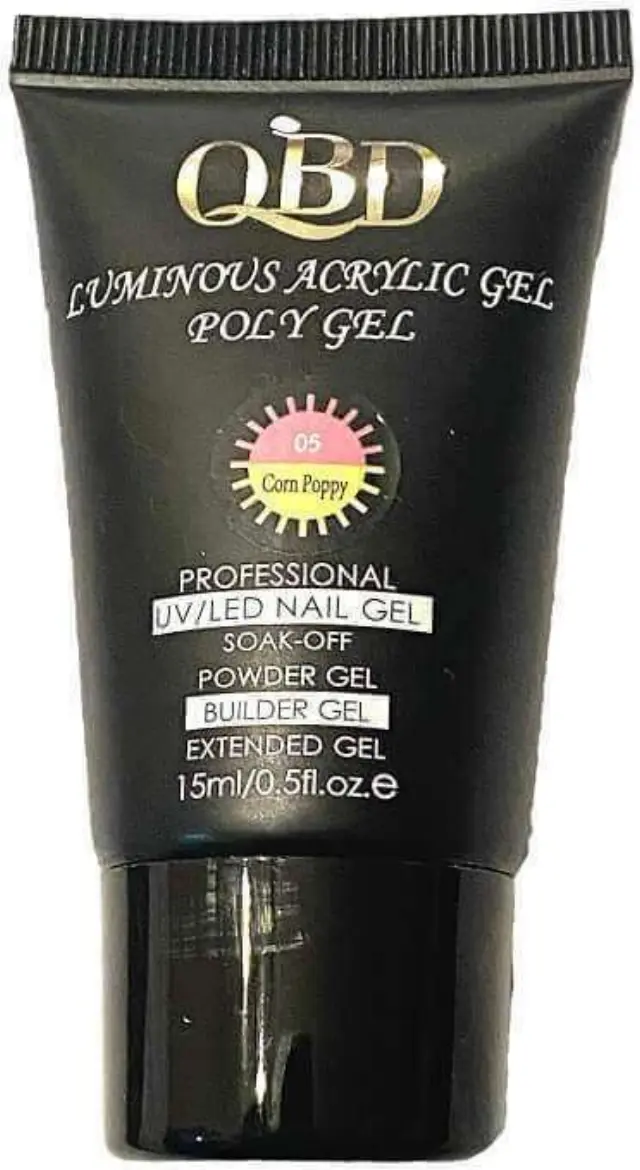 QBD Acrygel Uv/Led luminous Poly gel change color 15ml 005