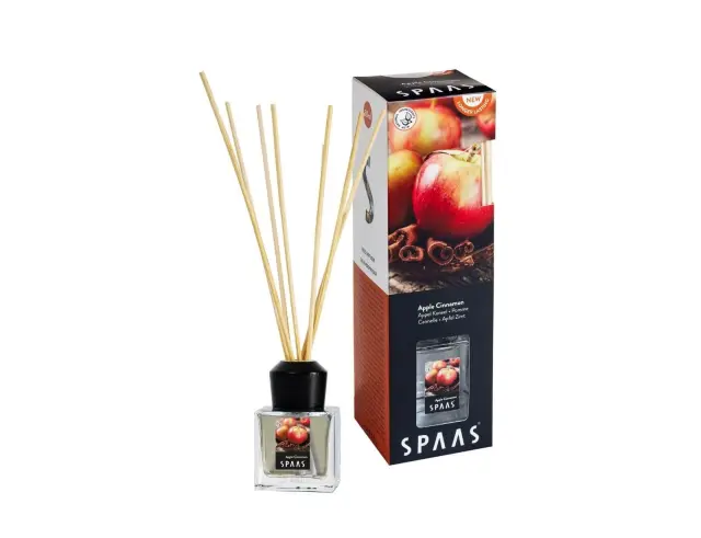 Αρωματικό Xώρου με Sticks Spaas με άρωμα Apple Cinnamon και χωρητικότητα 50ml 2