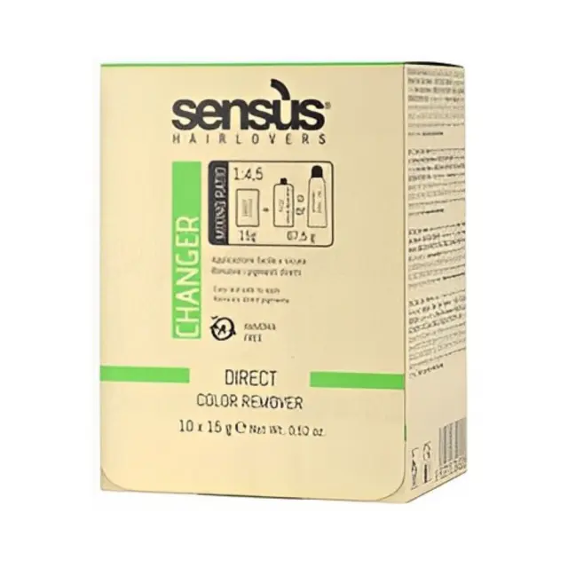 Sensus Direct Color Remover 10x15g - (αφαιρετικό χρώματος)