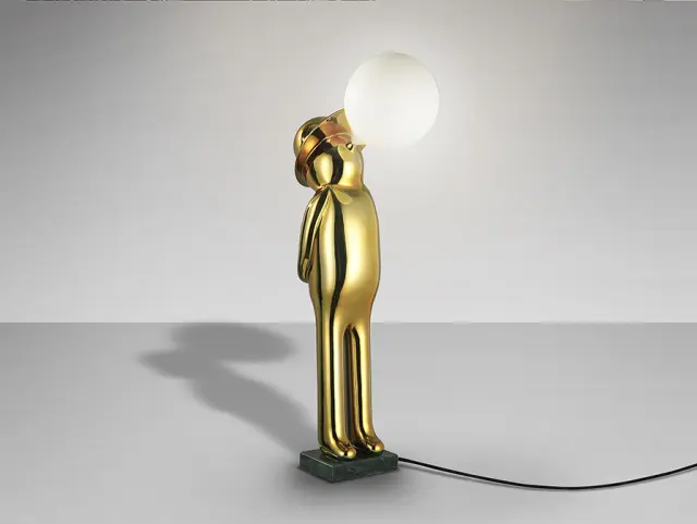 Mr Bubble 788827 – Πολυτελής Χρυσή Φιγούρα με LED Φως 82cm Χρυσό 3