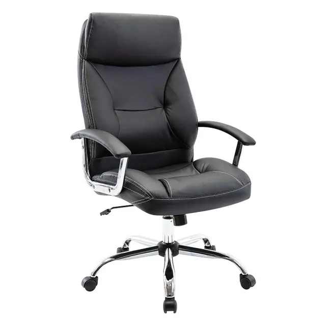 Πολυθρόνα BF5700 Μαύρο PU/PVC/Δέρμα 64x72x112/121cm