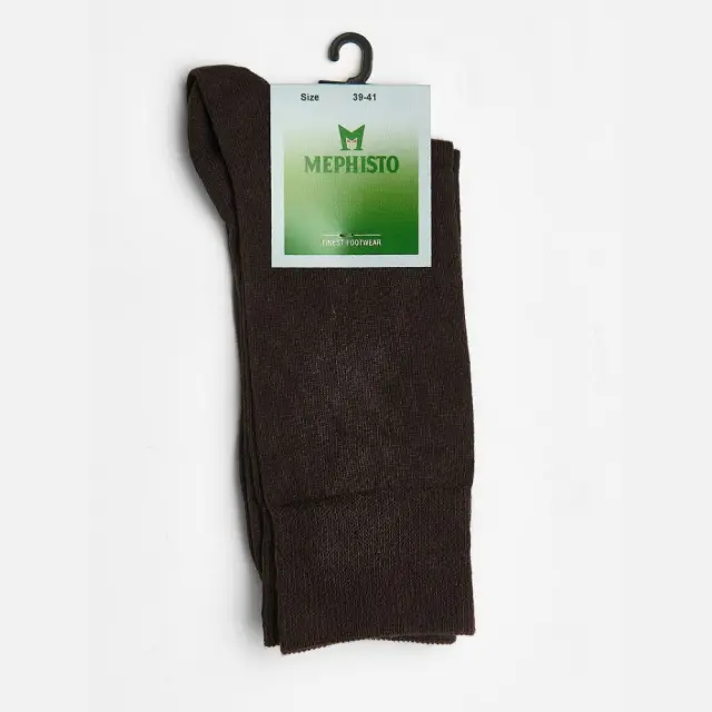 Mephisto Κάλτσες Unisex 80% Βαμβάκι 17% Πολυαμίδιο 3% Ελαστικό Καφέ MEP/SOLE BROWN