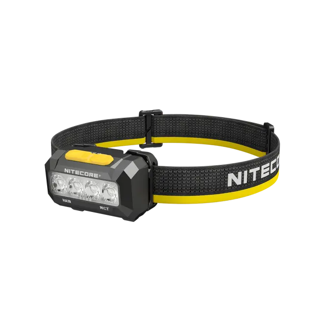 ΦΑΚΟΣ LED NITECORE HEADLAMP HA19, 600 lumens MCT, RGB, CRI