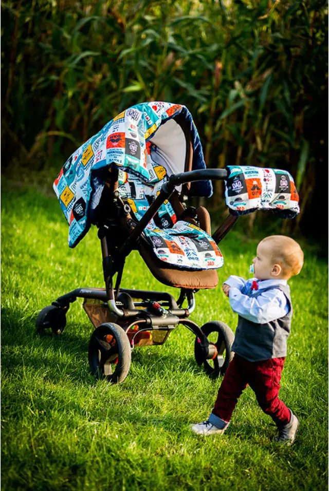X-TREME BABY ΣΤΡΩΜΑ ΚΑΡΟΤΣΙΟΥ ΔΙΠΛΗΣ ΟΨΗΣ 35 x 83 CM PENGUIN 2