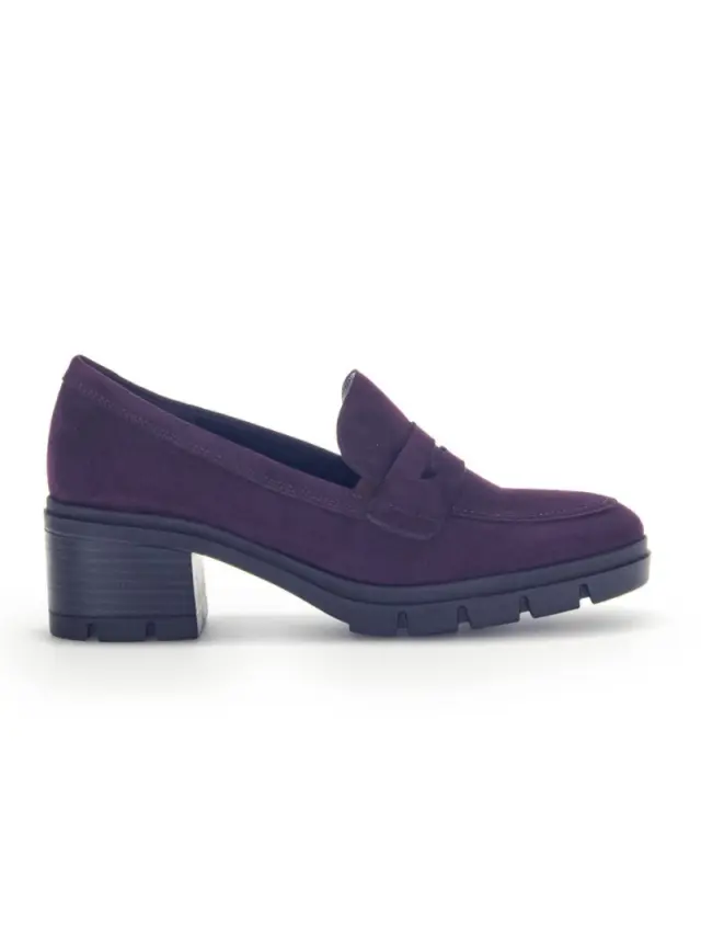 Gabor Μοκασίνια-Loafers Γυναικείο δέρμα Nubuck Μωβ GAB/32143 49-PURPLE 3