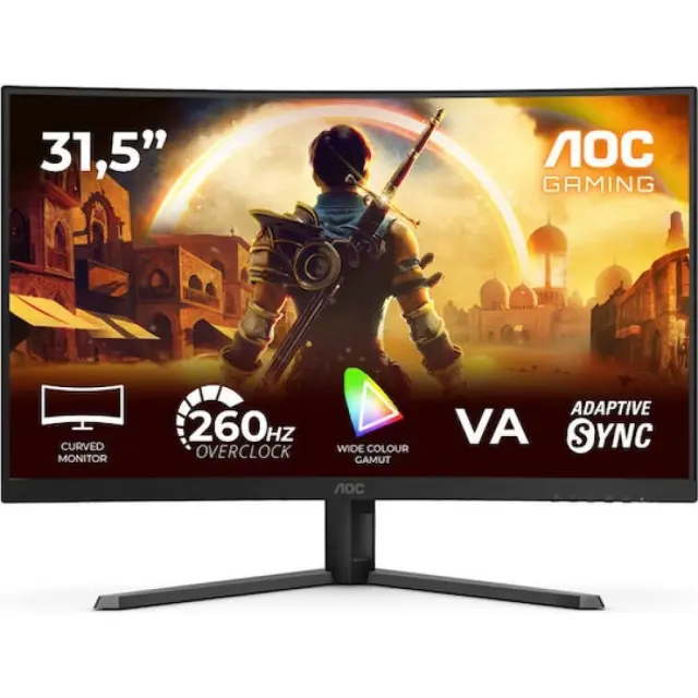 AOC G4 C32G42ZE computer monitor 80 cm (31.5") 1920 x 1080 pixels Full HD LED Black, Red