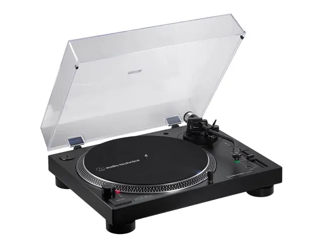 Πικάπ Audio Technica AT-LP120xBT-USB με direct drive, προενισχυτή, ταχύτητες 33-1/3, 45, 78 RPM και σύνδεση Bluetooth, USB, RCA - Black 2
