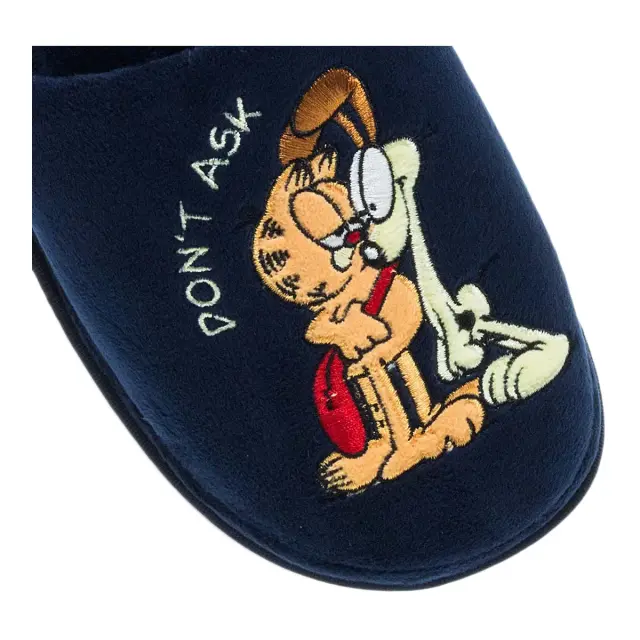 Parex Ανδρικές Παντόφλες Garfield, Χρώμα Μπλε 3