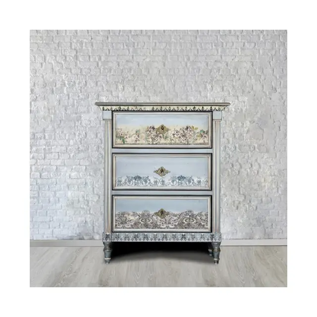 Χαρτί Decor Transfer Prima Re-Design, Distressed Borders, 61x89cm 2