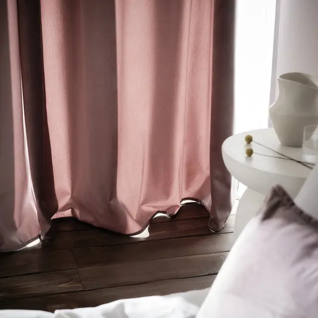 Κουρτίνα με τρουκς 140x280cm GOFIS HOME Winter Mauve Grey 711/19
