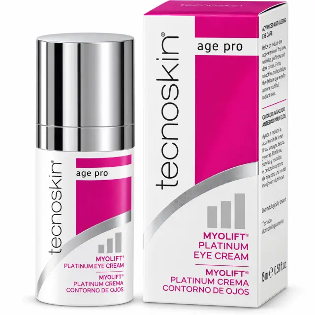 TECNOSKIN Myolift Platinum Κρέμα Ματιών για Ενυδάτωση , Αντιγήρανση & Σύσφιξη 15ml