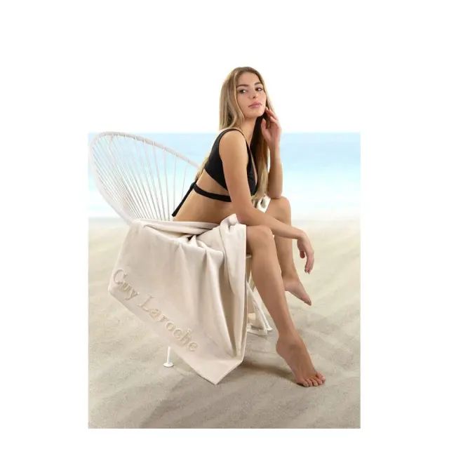 Πετσέτα Θαλάσσης Guy Laroche Varadero Sand 80x170
