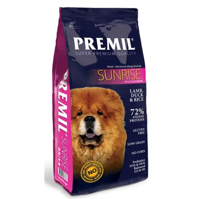 Premil Adult Sunrise Lamb & Duck Ξηρά Τροφή Σκύλου με Αρνί & Πάπια 2,5kg