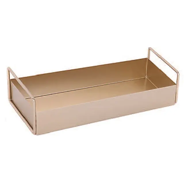 Δίσκος Βαθύς Χρυσό Μέταλλο 30x13x5cm