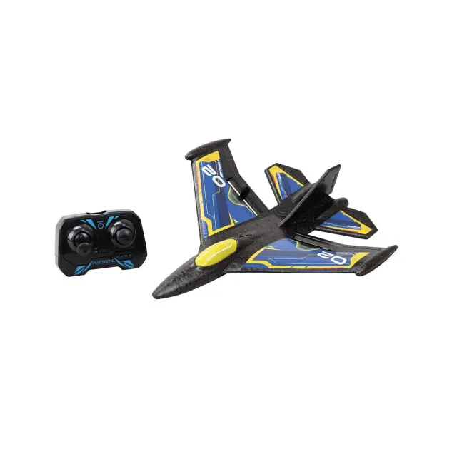 Silverlit Flybotic Sonic Evo Τηλεκατευθυνόμενο Αεροπλάνο Μπλε Για 8+ Χρονών (7530-85741)