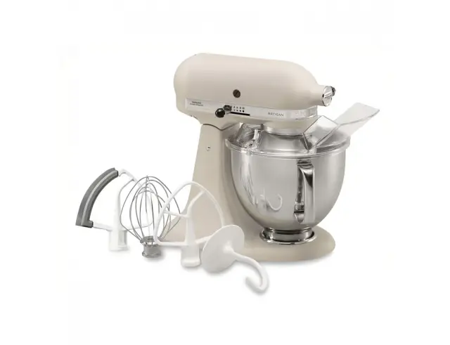 Κουζινομηχανή KitchenAid Artisan 5KSM175PSEAC με ισχύ 300W, 10 ταχύτητες και χωρητικότητα 4.8L & 3L - Almond Cream5KSM175PSEAC 2