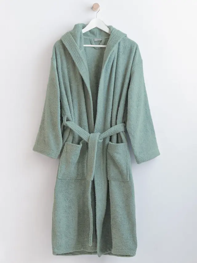 Μπουρνούζι Με Κουκούλα Bathrobe Collection Classic Spray M Palamaiki