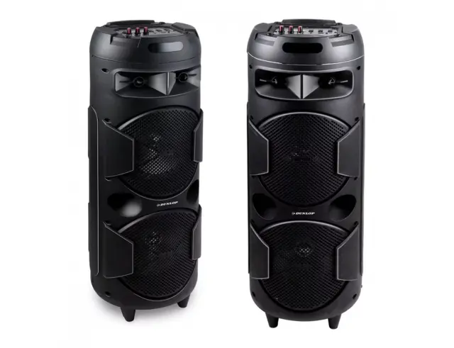 Φορητό Ηχείο Karaoke Dunlop MW-538 Αδιάβροχο - Ισχύς 40W με Bluetooth - Black 3