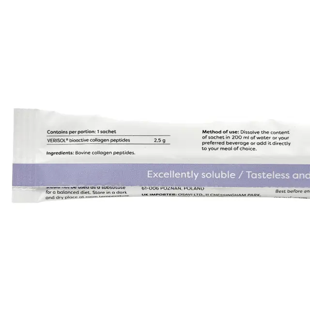 Osavi Collagen Hair, Skin and Nails Unflavored, 1 Sachet 2