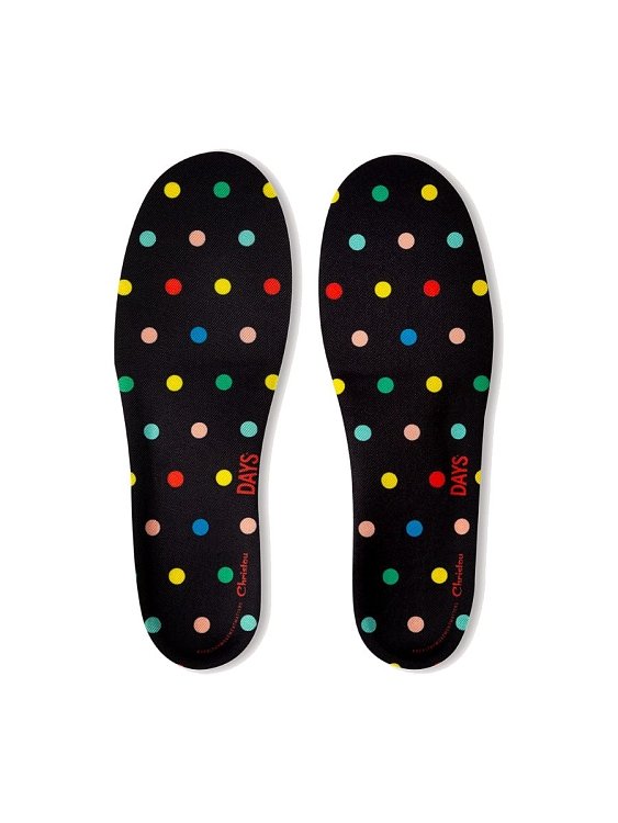 DAYS KΙDS COMFY POLKA DOT - ΠΑΤΟΙ ΓΙΑ ΤΗ ΣΩΣΤΗ ΣΤΗΡΙΞΗ ΤΟΥ ΠΑΙΔΙΚΟΥ ΠΕΛΜΑΤΟΣ ΜΑΥΡΟ